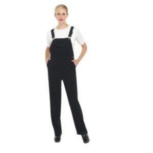 Garfield & Marks Black Ribbed Overalls Size M
